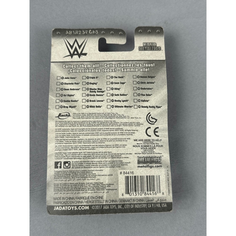 WWE Nano Metaligs - Kevin Owens Figure NEW Jada Toys - Picture 3 of 3